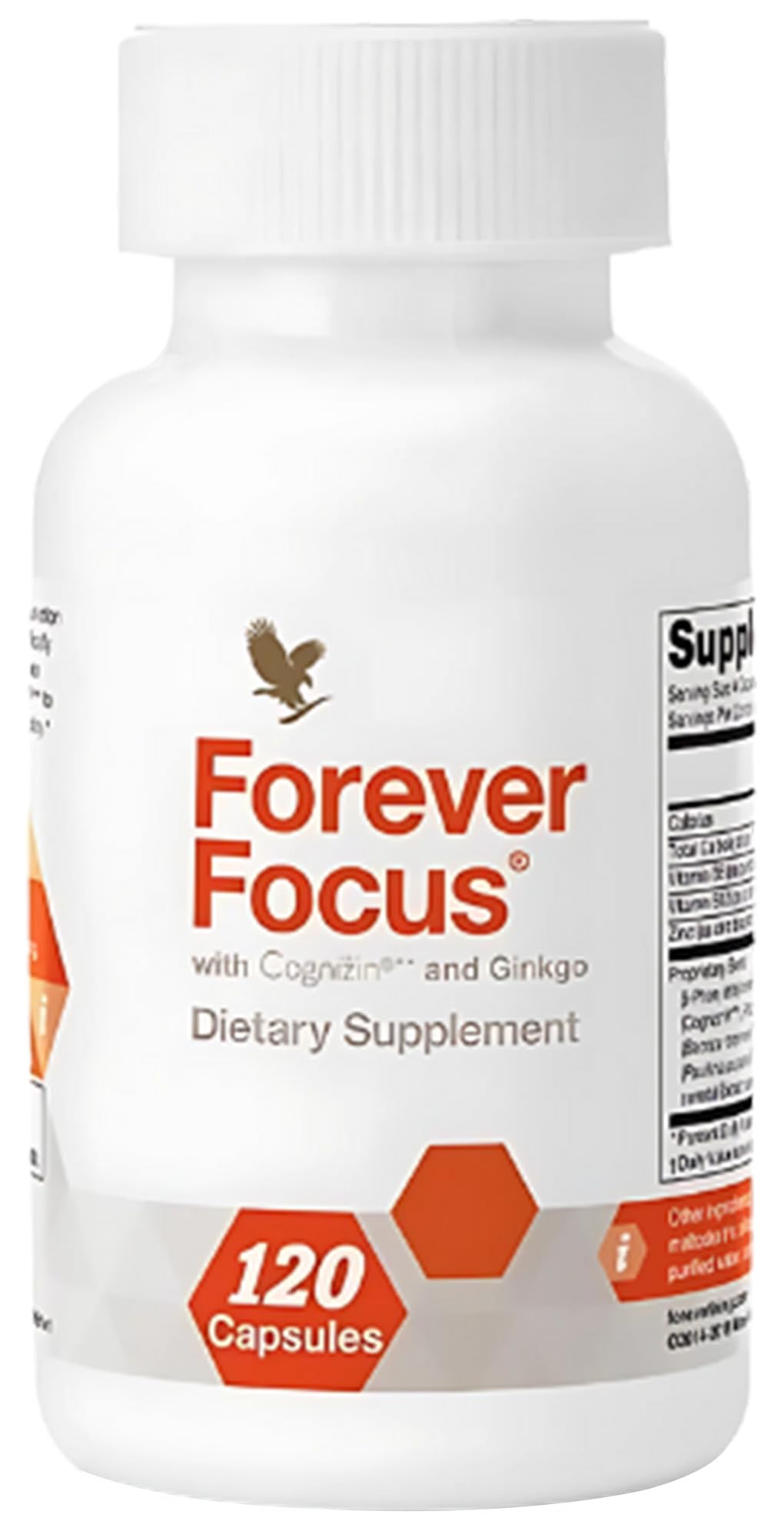 Forever Living Products Forever Focus - Brain Clarity and Focus with Cognizin, Bacopa and Vitamins, 120 Capsules