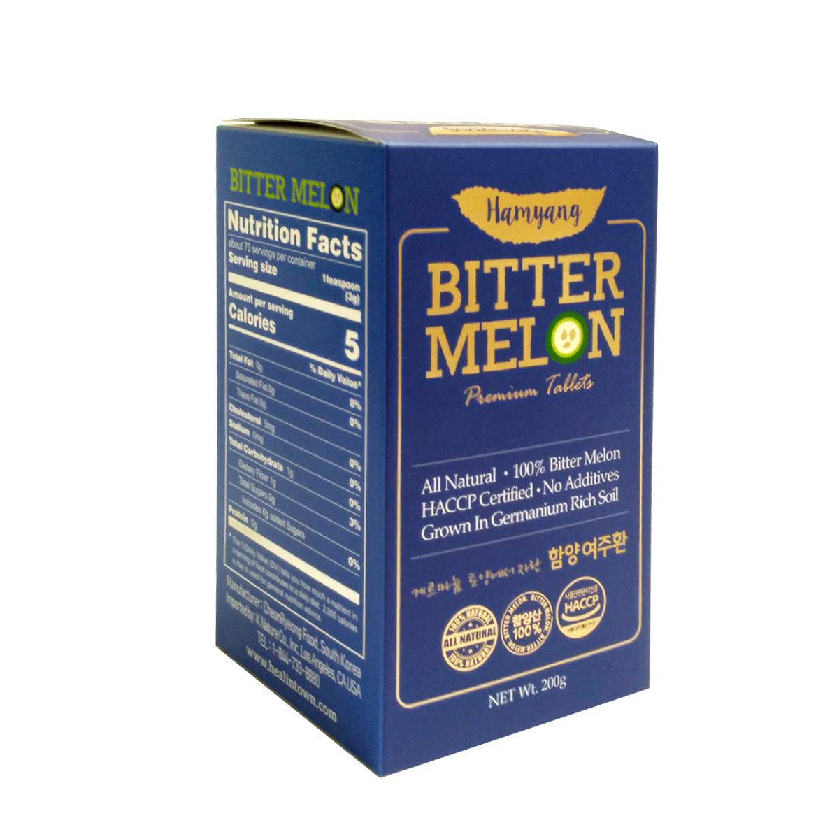 Hamyang Bitter Melon Tablets 1 Tablet