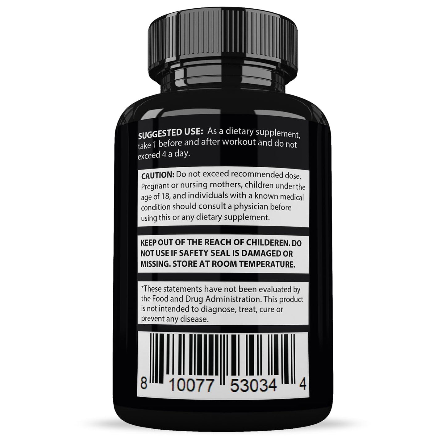 Justified Laboratories Savage Grow Max 1600MG Advanced Men's Health Formula 60 Capsules