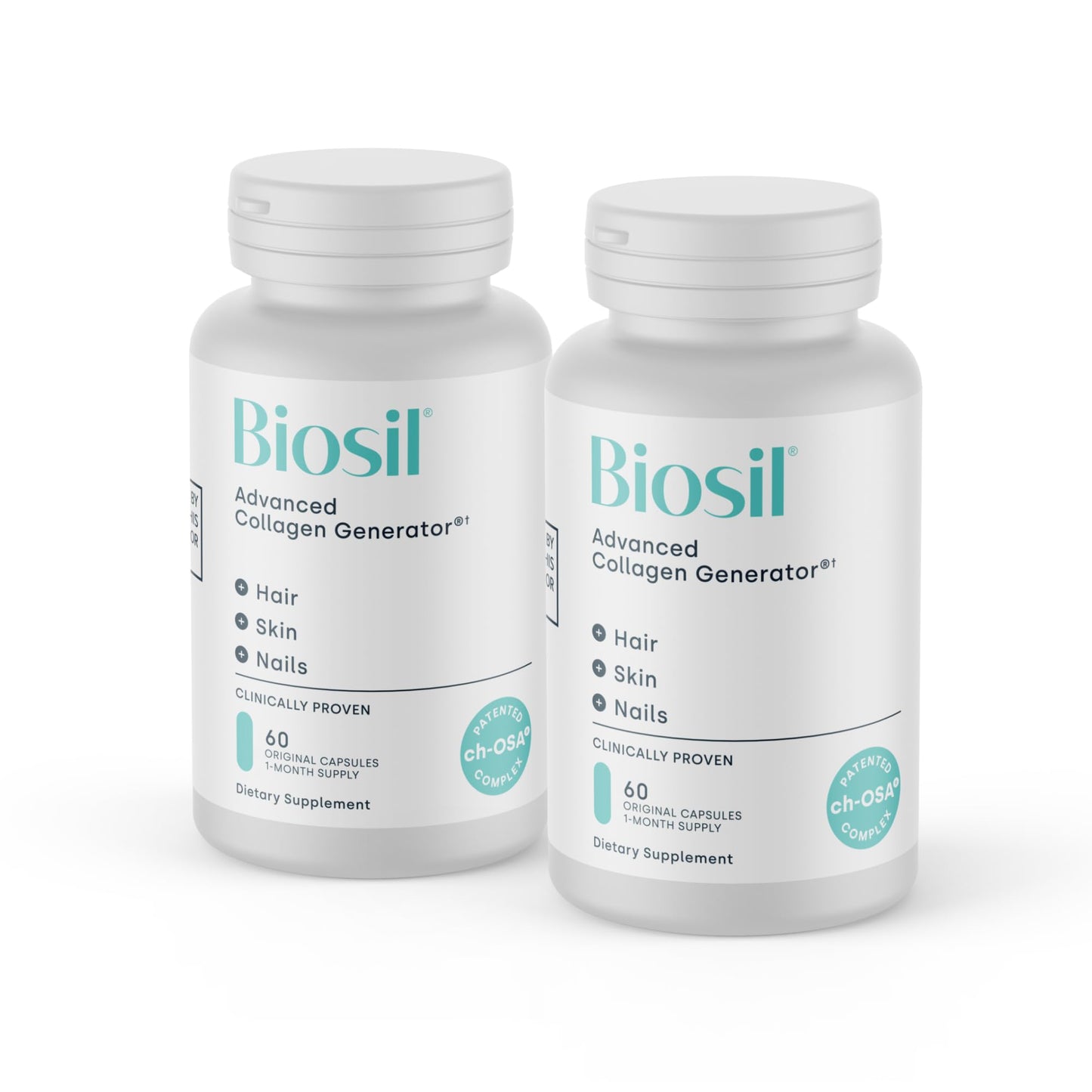 Biosil Collagen Booster Supplement Capsules 120 Count