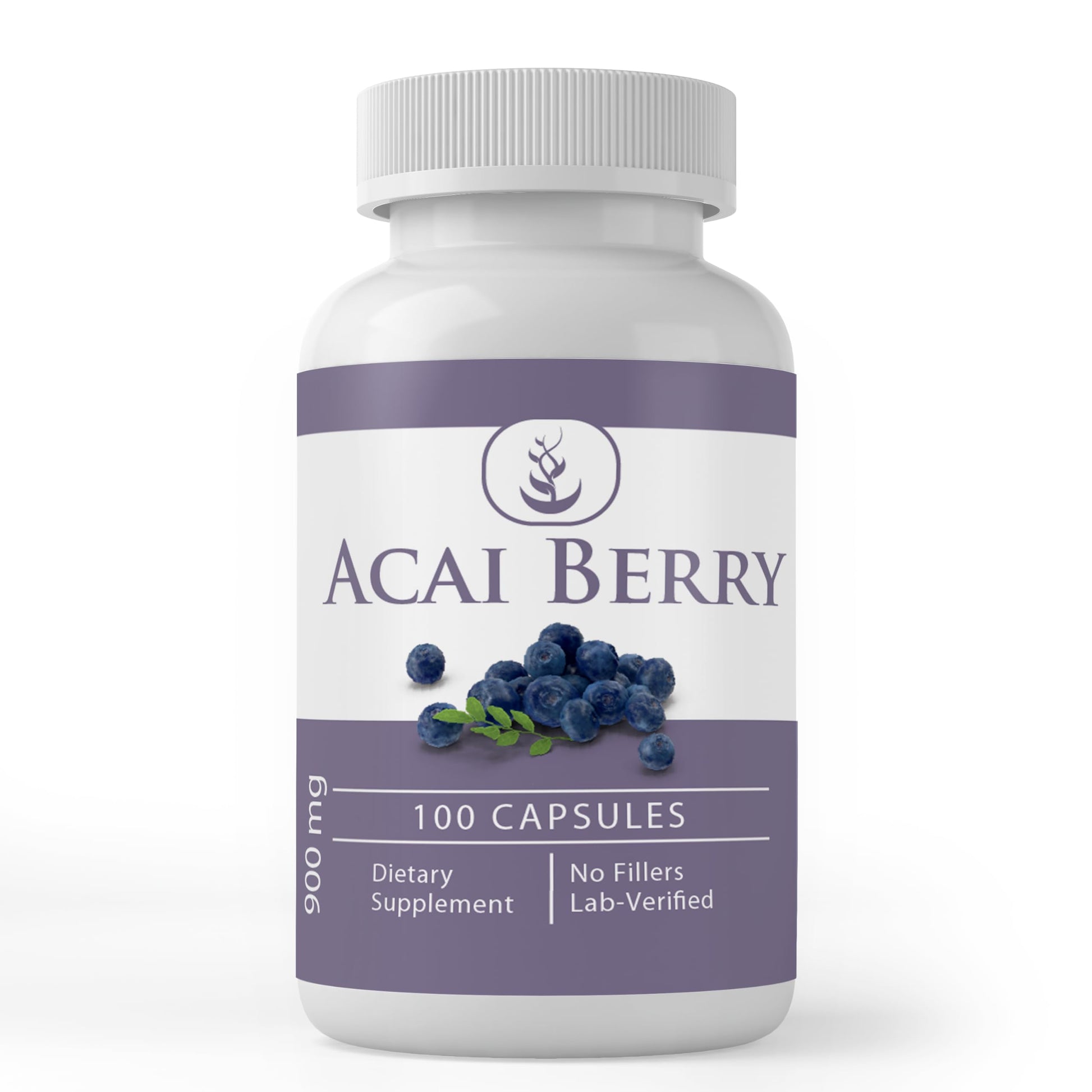 Pure Original Ingredients Acai Berry Extract 100 Capsules