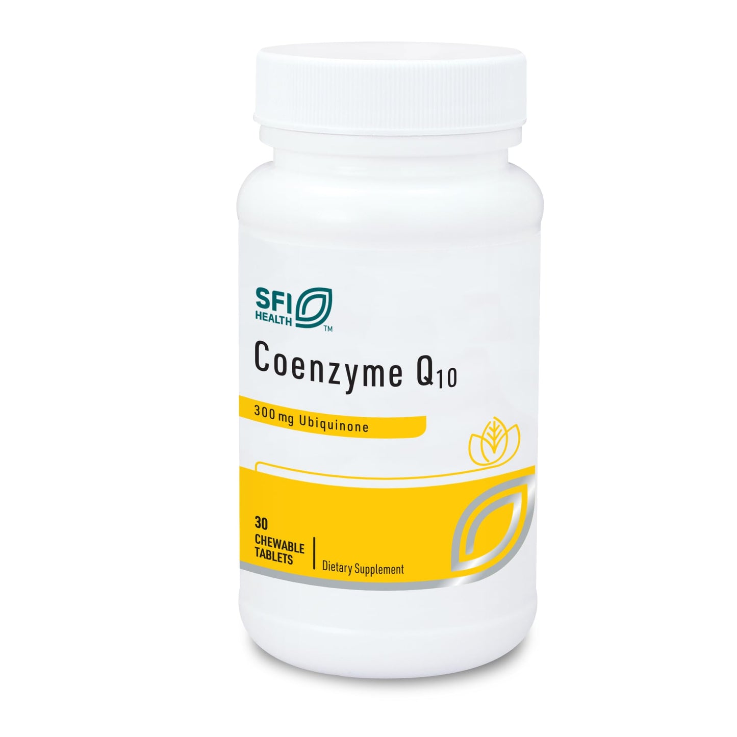 SFI Health Klaire Labs Coenzyme Q10 300 mg High Strength Ubiquinone Tablet 30 Count