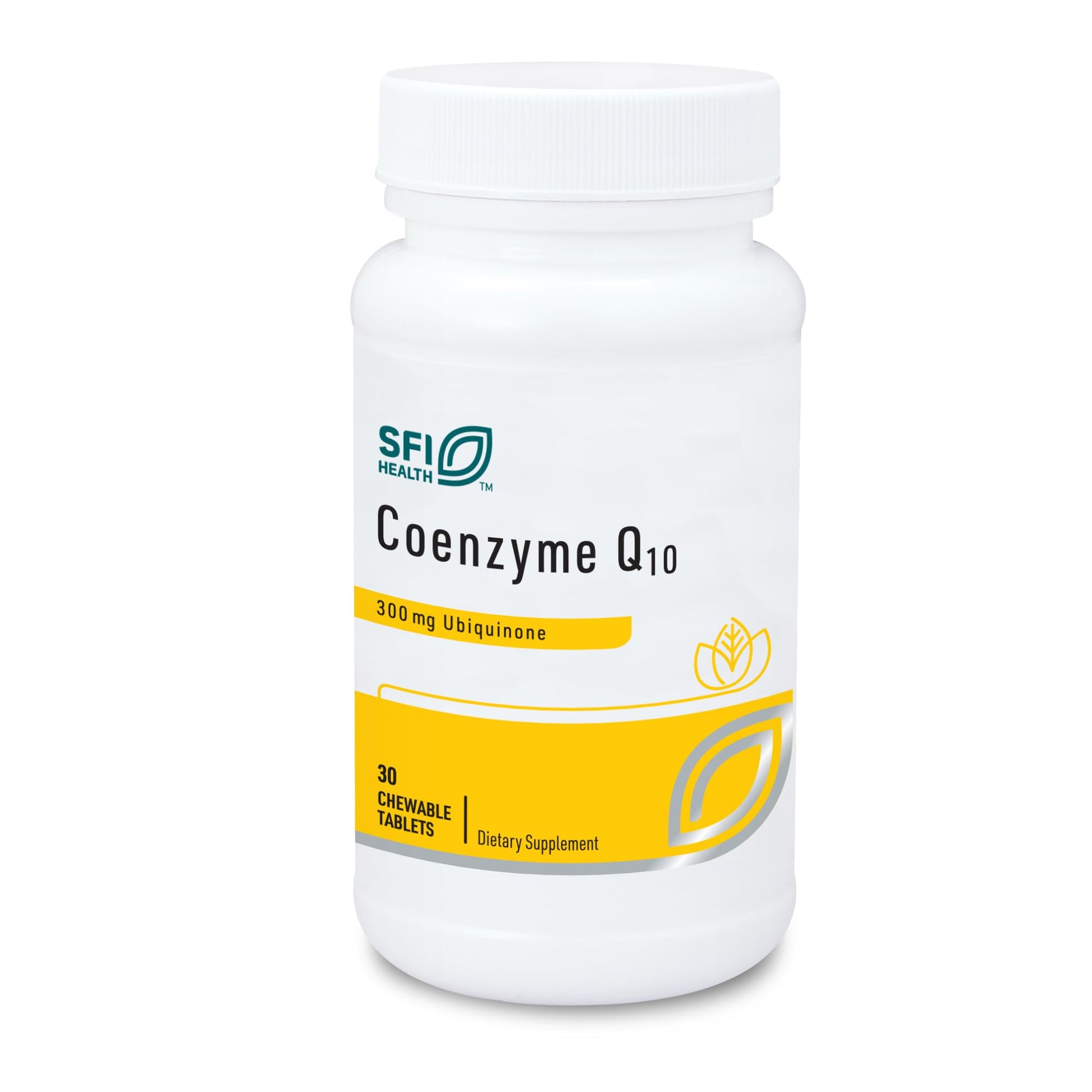 SFI Health Klaire Labs Coenzyme Q10 300 mg High Strength Ubiquinone Tablet 30 Count