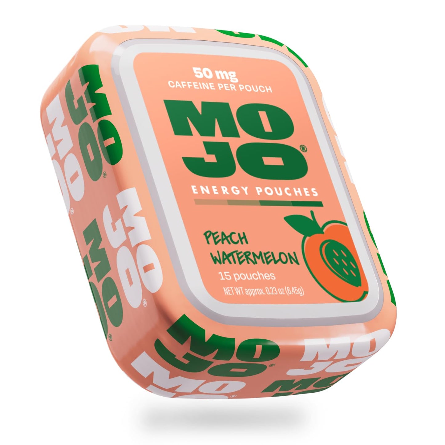 MOJO Energy 50mg Caffeine Pouches Capsule, 15 Count