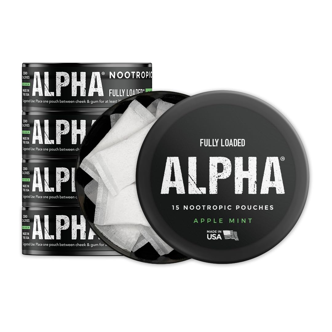 Fully Loaded Bullseye Alpha Nootropic Capsules (Apple Mint) 75 Capsules