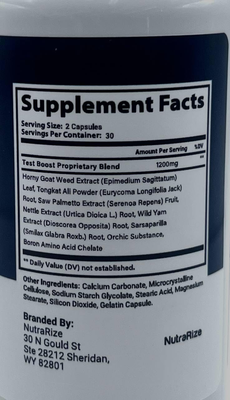 NutraRize CB Dynamax ME Daily Capsules for Men (60 Capsules)