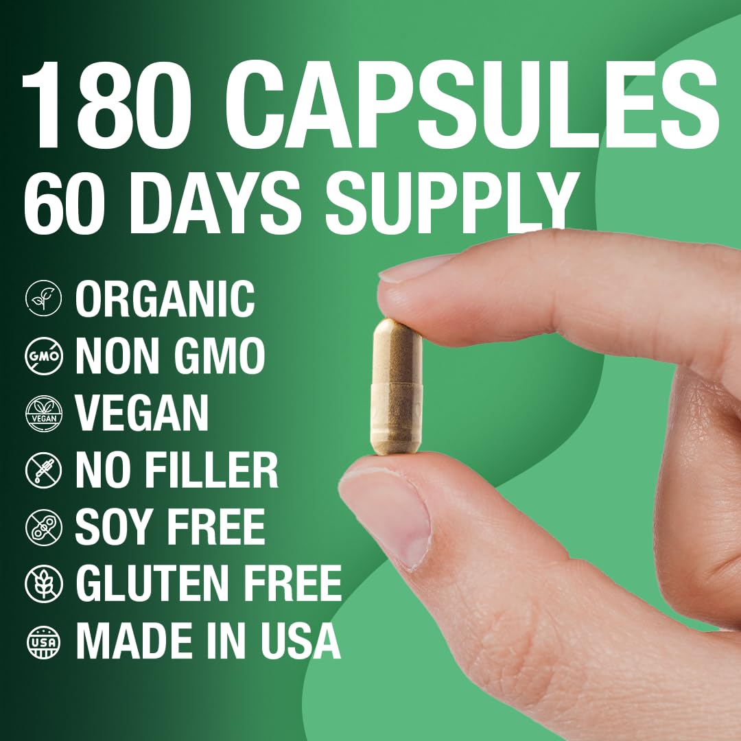 MOM NUTRIX 30 in 1 Ultimate Mushroom Supplement Softgels 180 Count