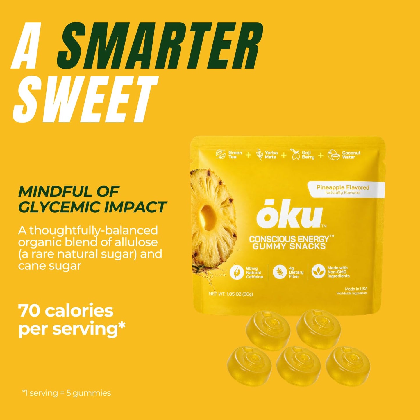 OKU Functional Energy Chews Gummy 8.4