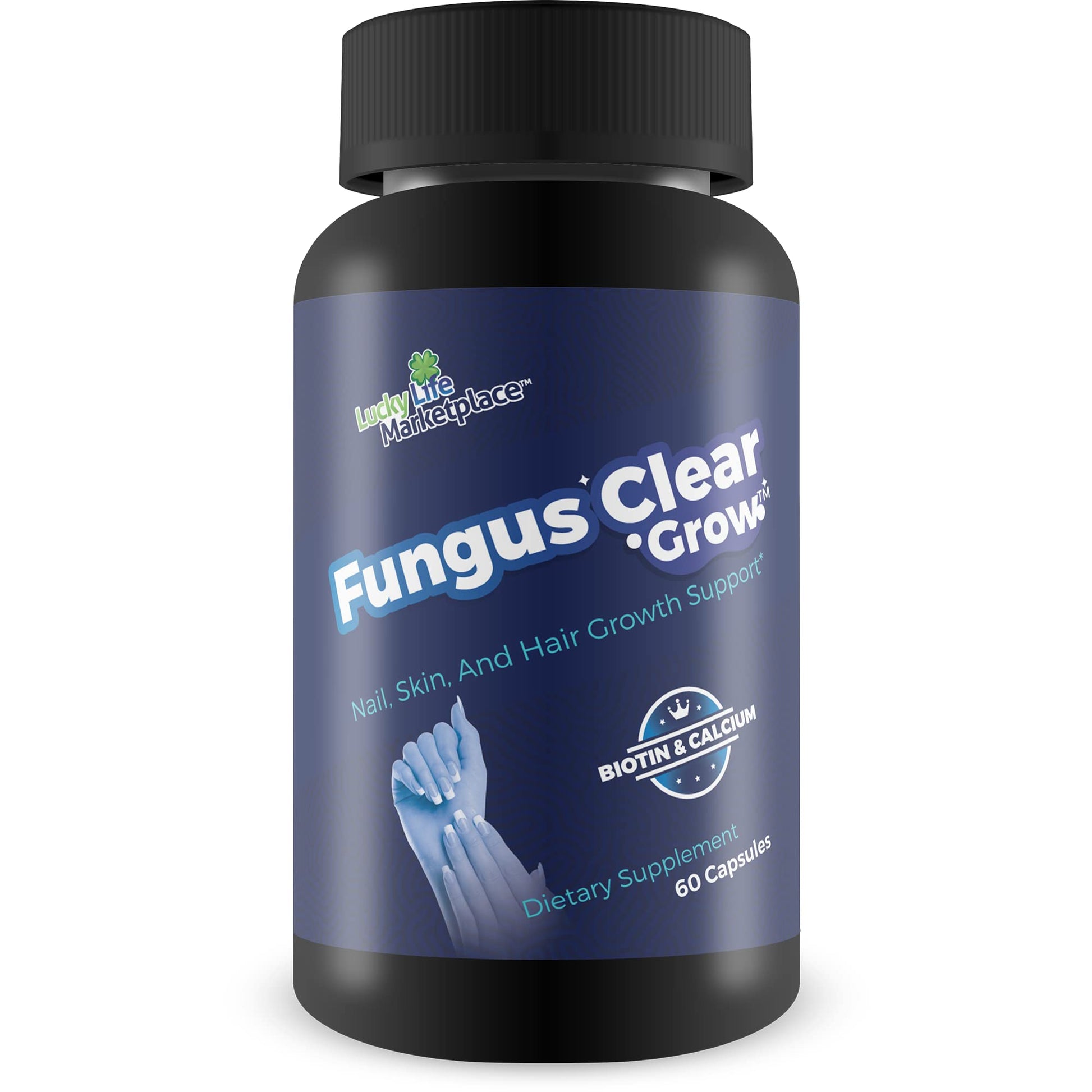 Generic Fungus Clear Grow Nail, Skin & Hair Growth Support Capsule, 1 Capsule