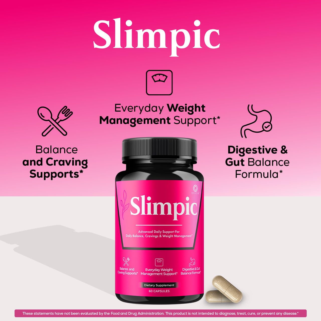 OVICIA Slimpic Capsules 120 Capsules