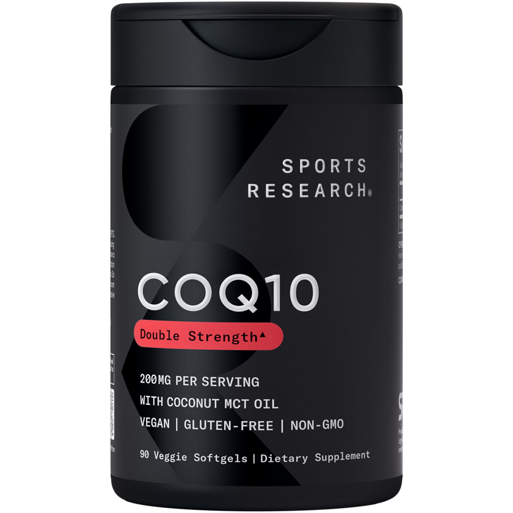 Sports Research CoQ10 200mg Softgels, 90 Count