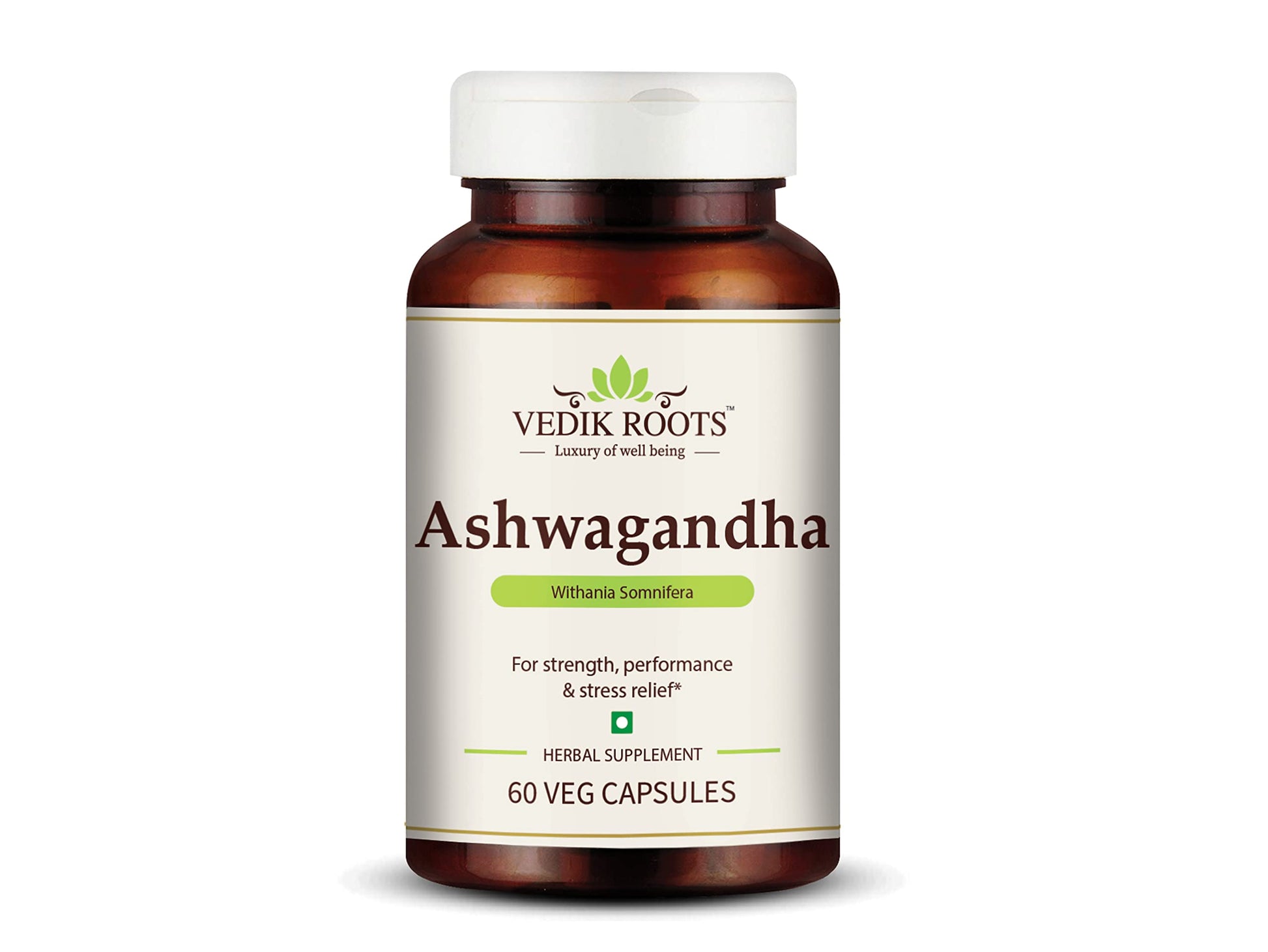 VEDIKROOTS Ashwagandha Capsules 1 Pack