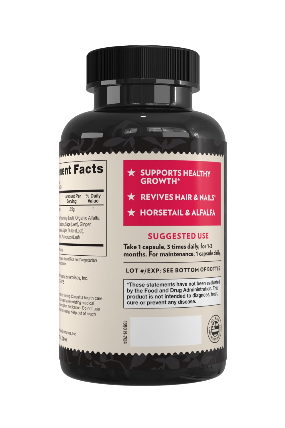 Crystal Star Beautiful Hair & Nail Supplement 60 Capsules