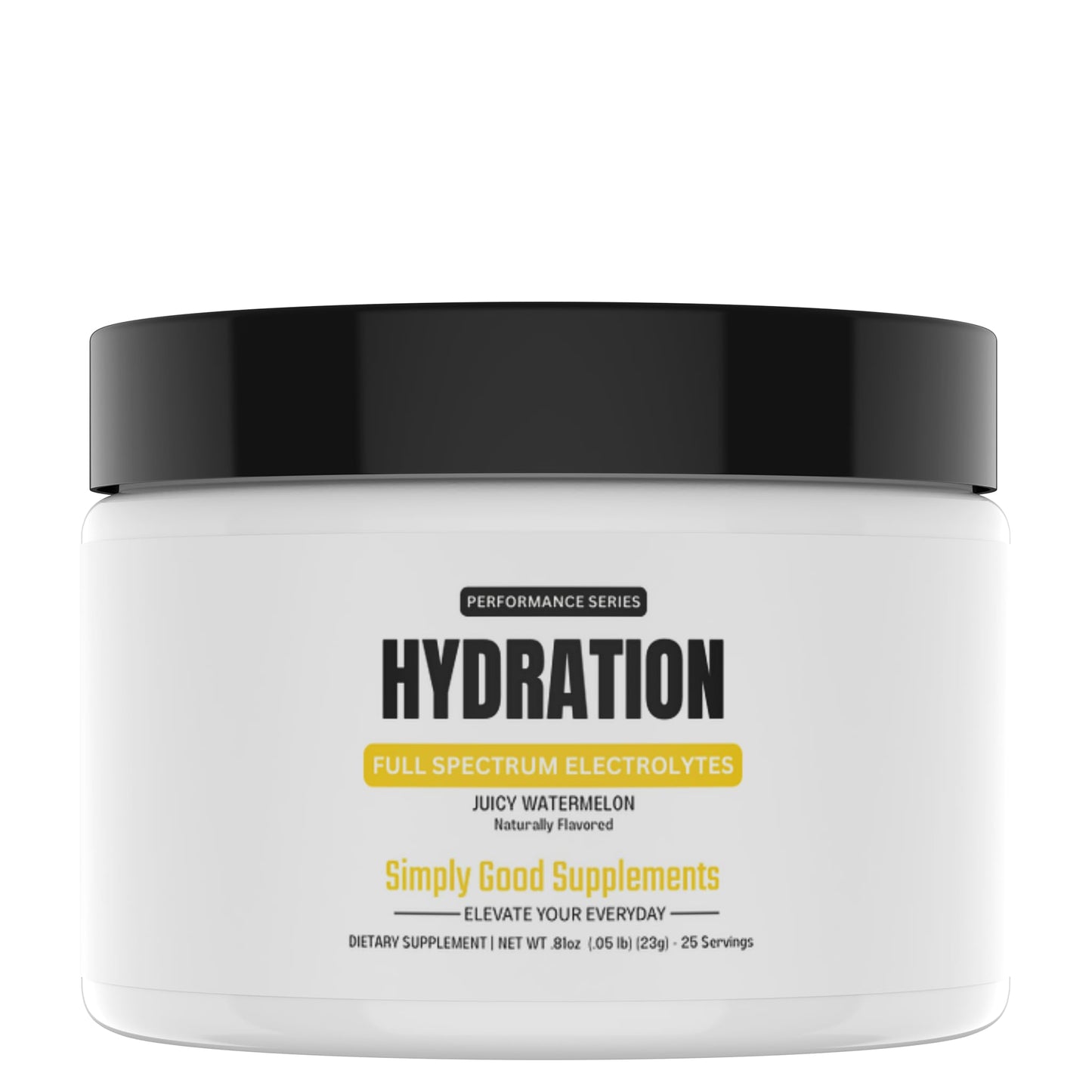 Simply Good Supplements Hydration Full Spectrum Electrolytes Powder 0.81 oz