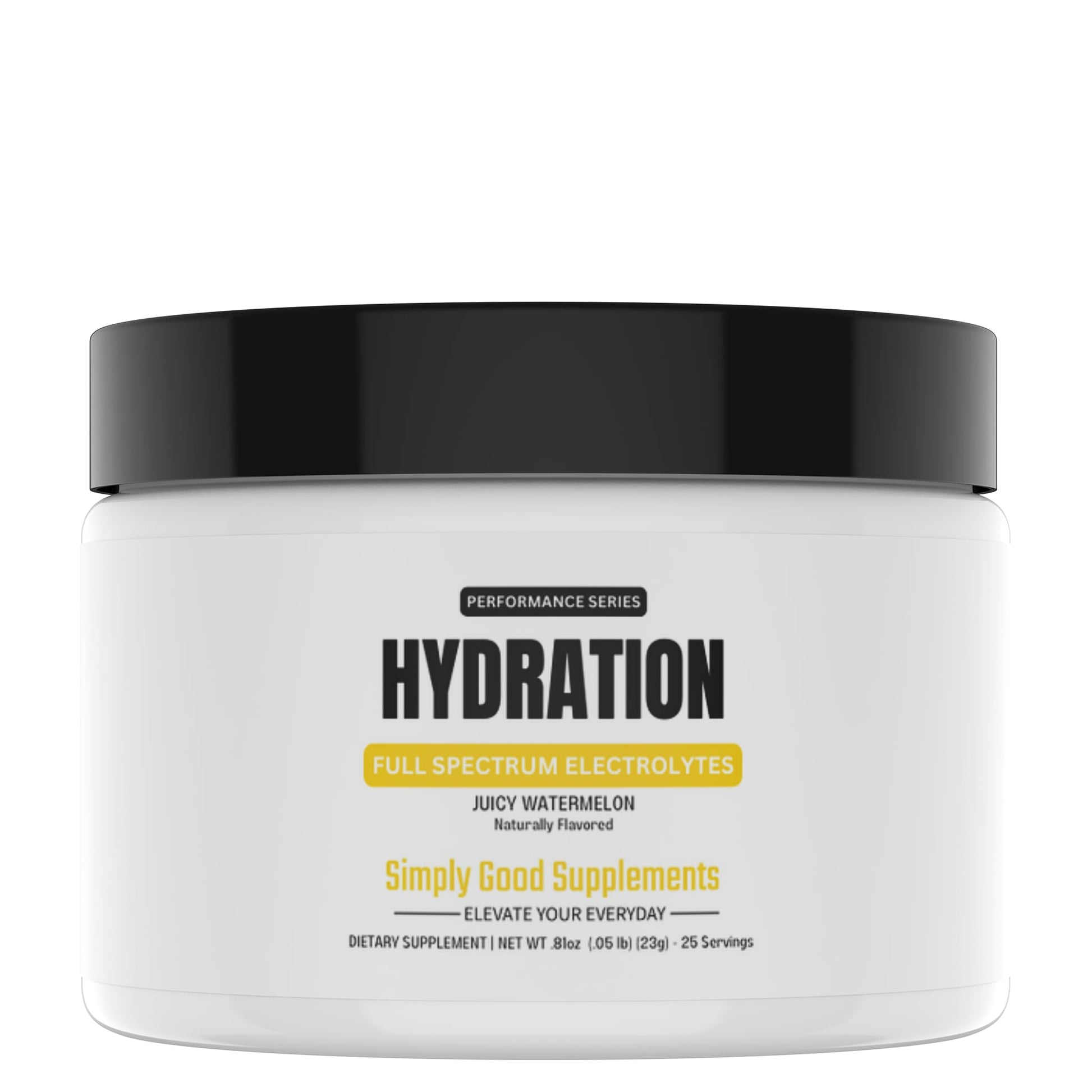 Simply Good Supplements Hydration Full Spectrum Electrolytes Powder 0.81 oz