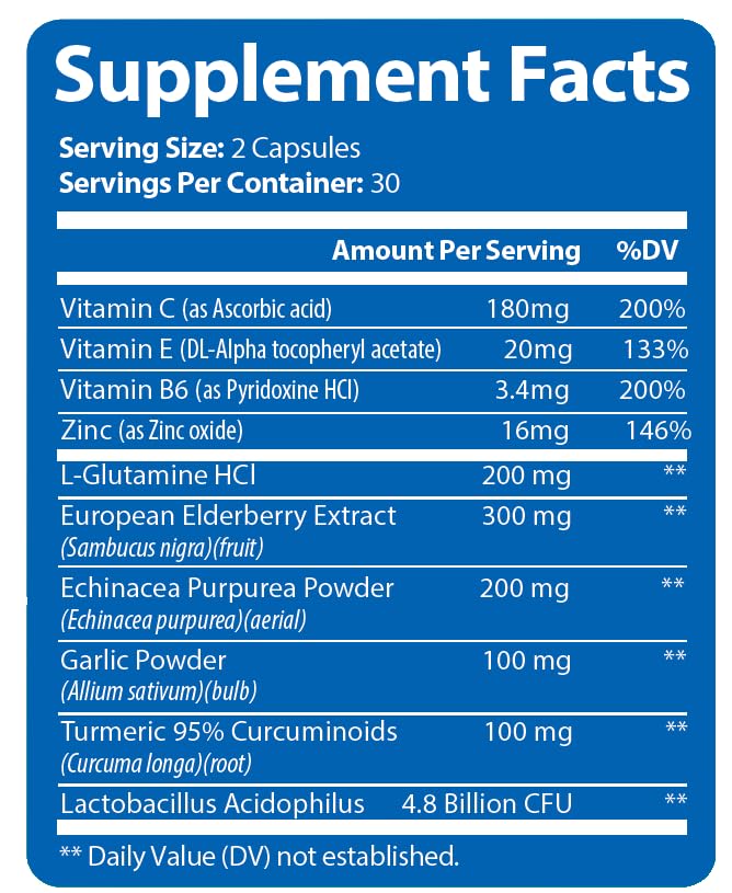 Jones Nutra Immune Shield Capsules 60 Count