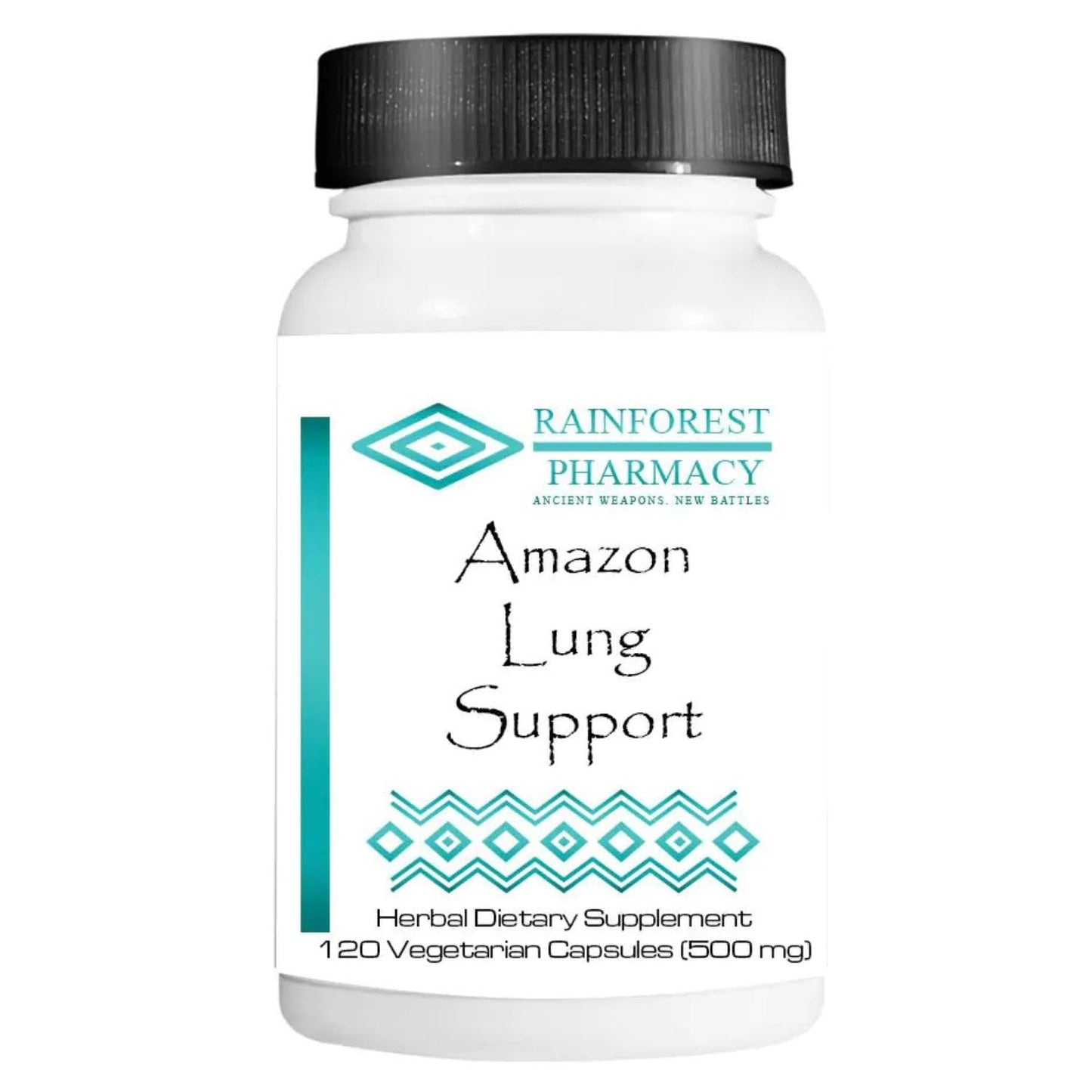 Rainforest Pharmacy Amazon Lung Support 500mg Capsules, 120 Count