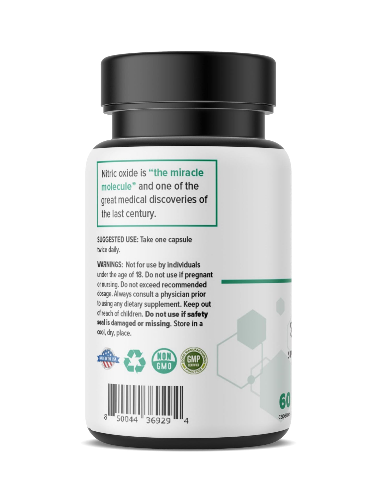 Real Science Nutrition Tinnex Miracle Tinnitus Relief Supplement Capsules 60 Count