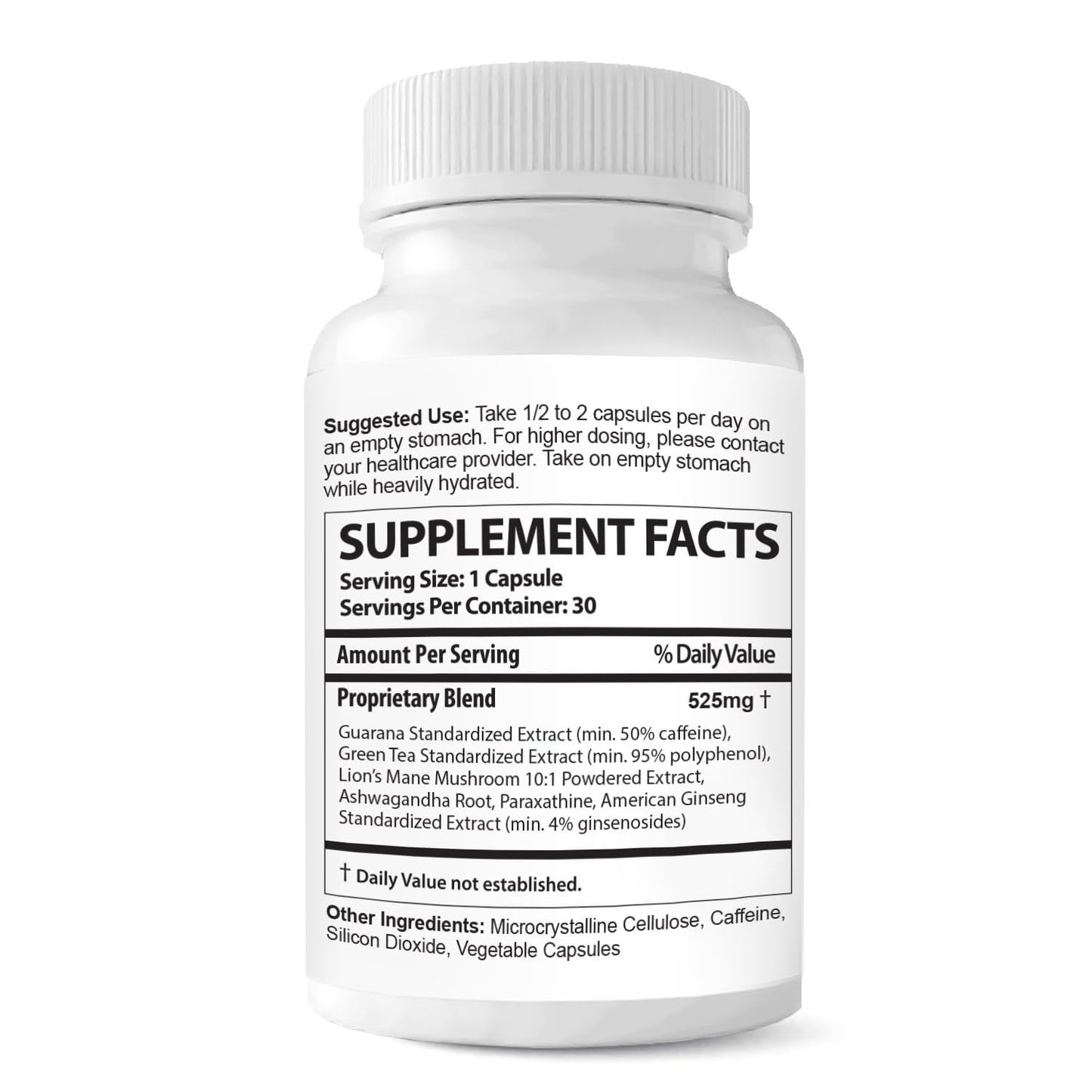 The Delgado Protocol for Health Power & Speed Capsule, 30 Capsules