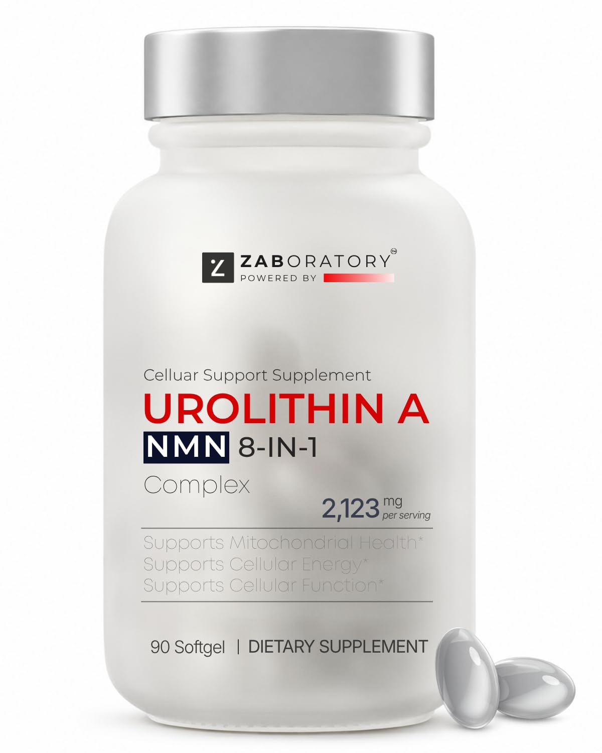 ZAB Urolithin A Supplement Softgel, 90 Count