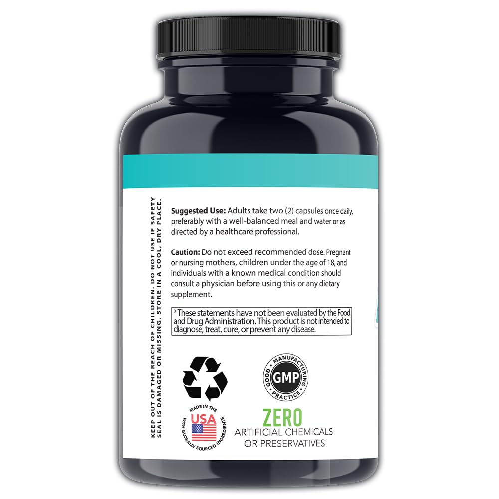 Angry Supplements Mindful Mushrooms Capsules 60 Count