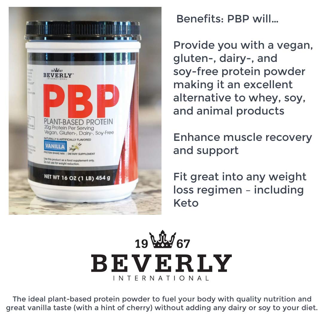Beverly International PBP Plant Based Protein Powder 1 lb