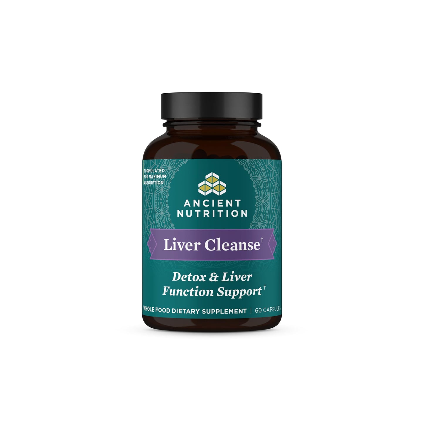 Ancient Nutrition Liver Detox Supplement Capsules, 60 Count