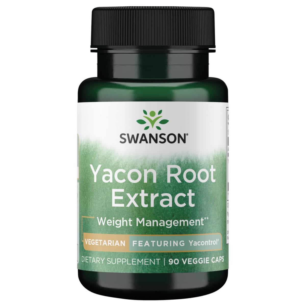 Swanson Yacontrol Yacon Root Extract 4:1 100 Milligrams Veg Capsules 90 Count