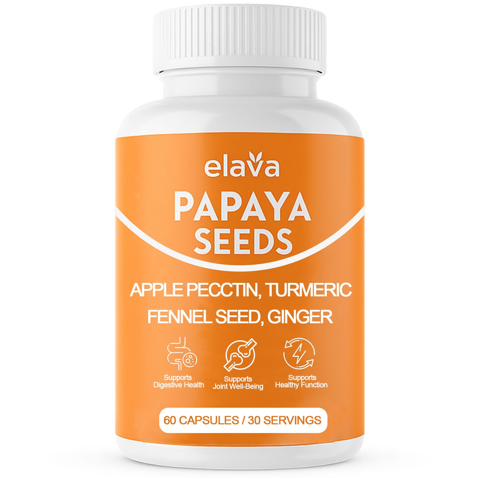 Awjsde Elava Papaya Seeds Capsules, 1 Capsule
