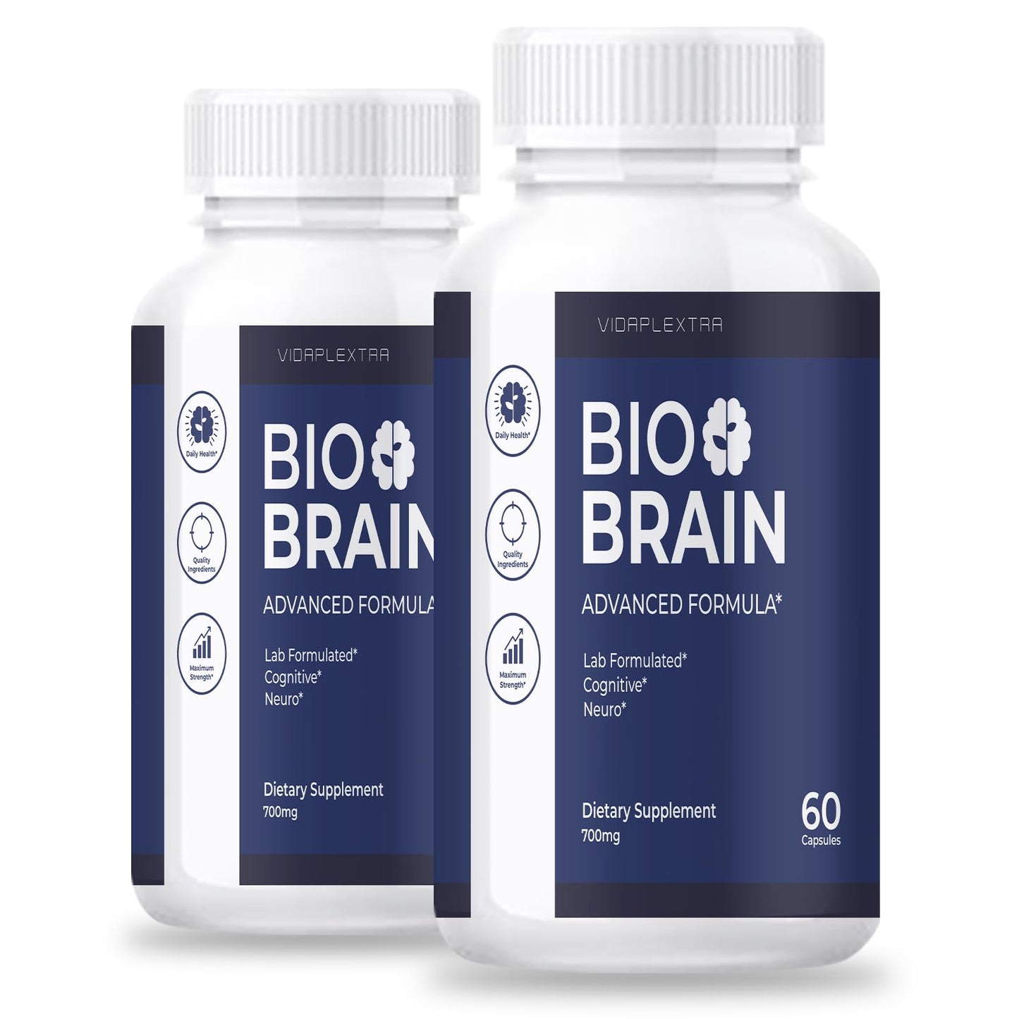 VIDAPLEXTRA Bio Brain - BioBrain Advanced, 120 Capsules