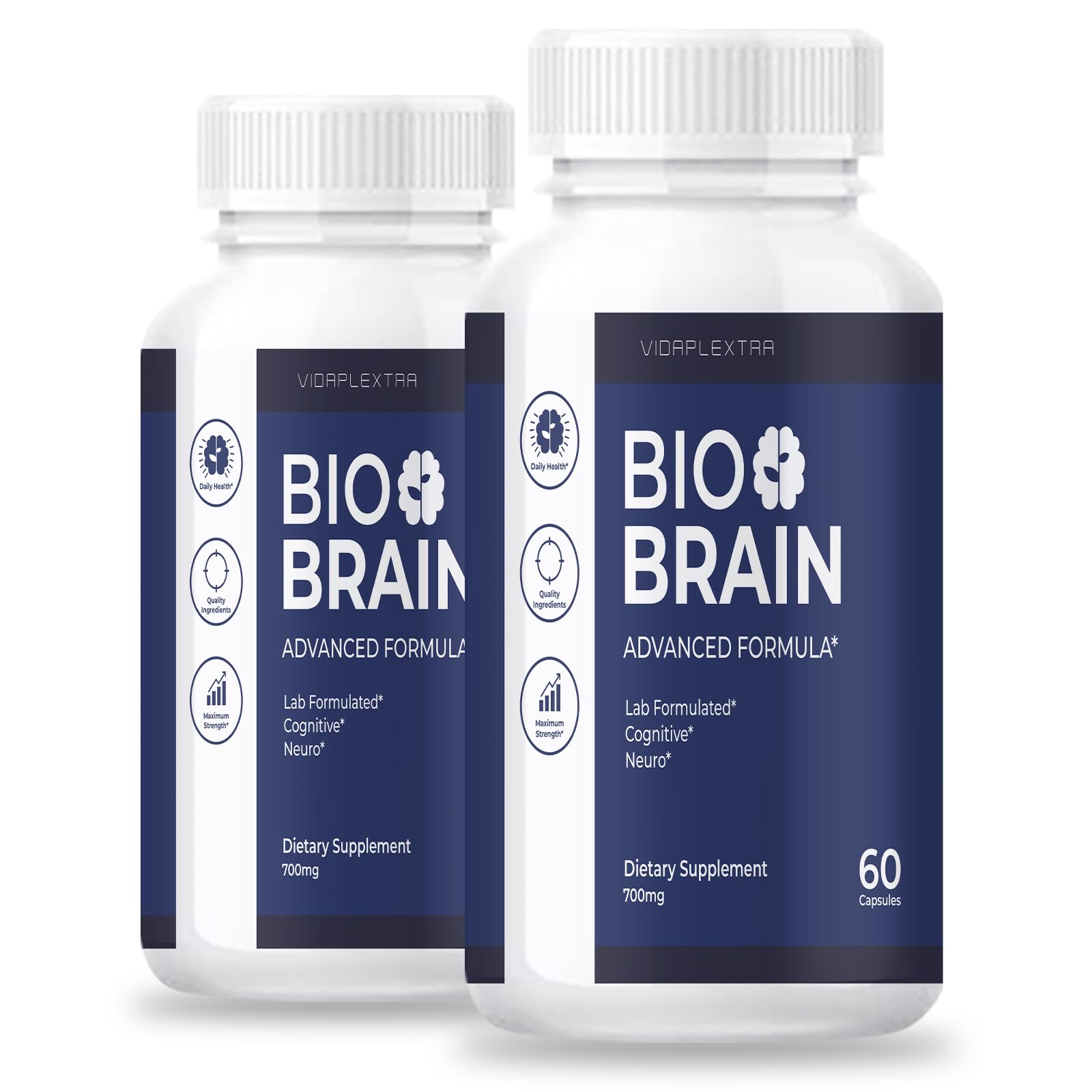VIDAPLEXTRA Bio Brain - BioBrain Advanced, 120 Capsules