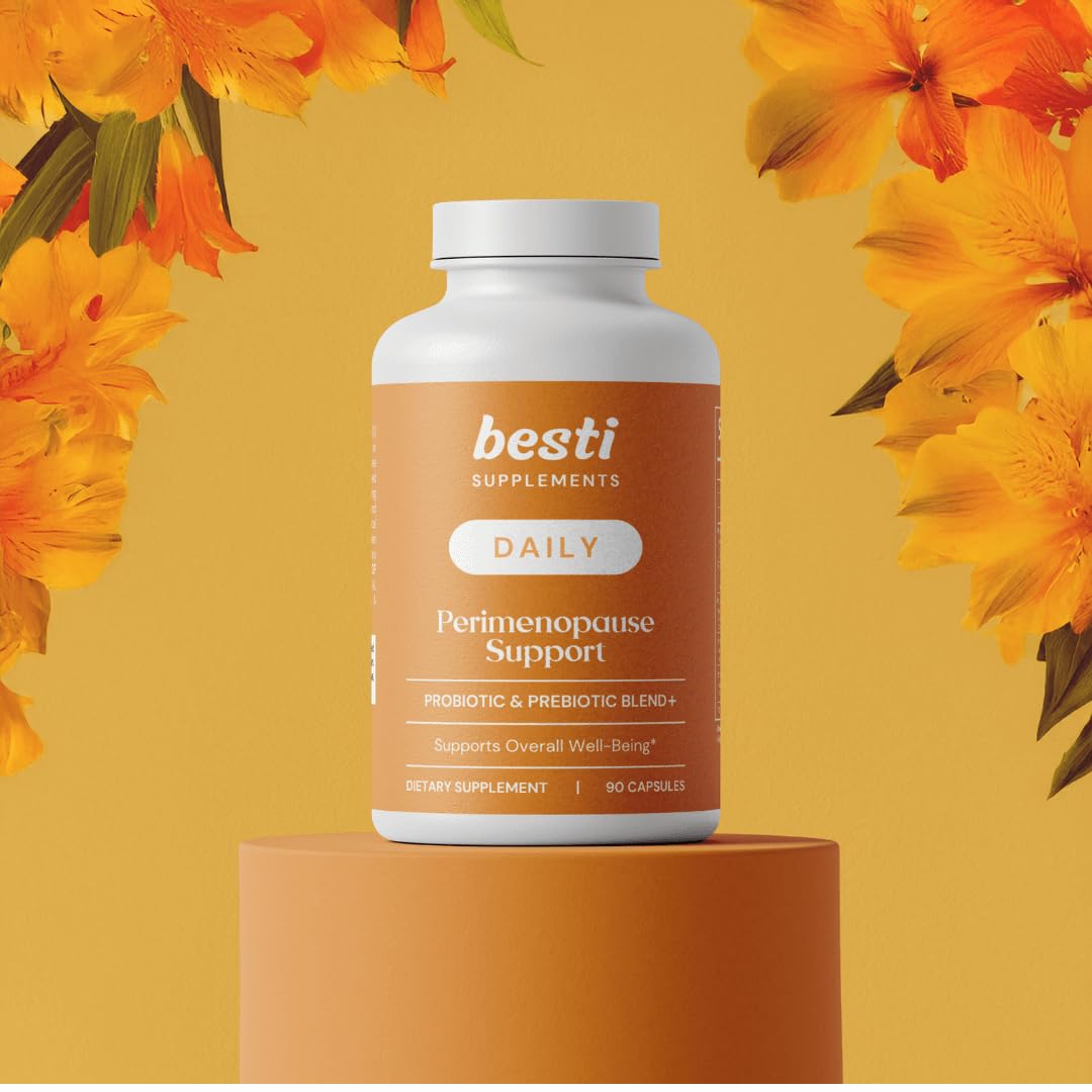 Besti Daily Perimenopause Support Probiotic & Prebiotic Blend Capsule 90 Capsules