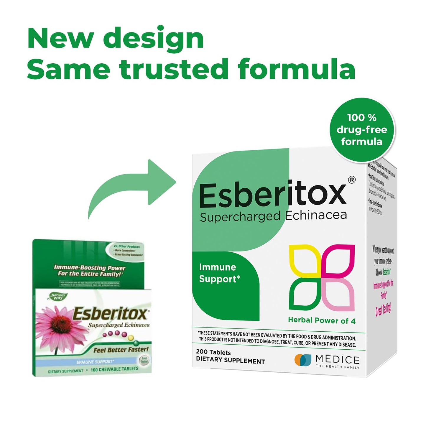 ESBERITOX Supercharged Echinacea Tablets 200