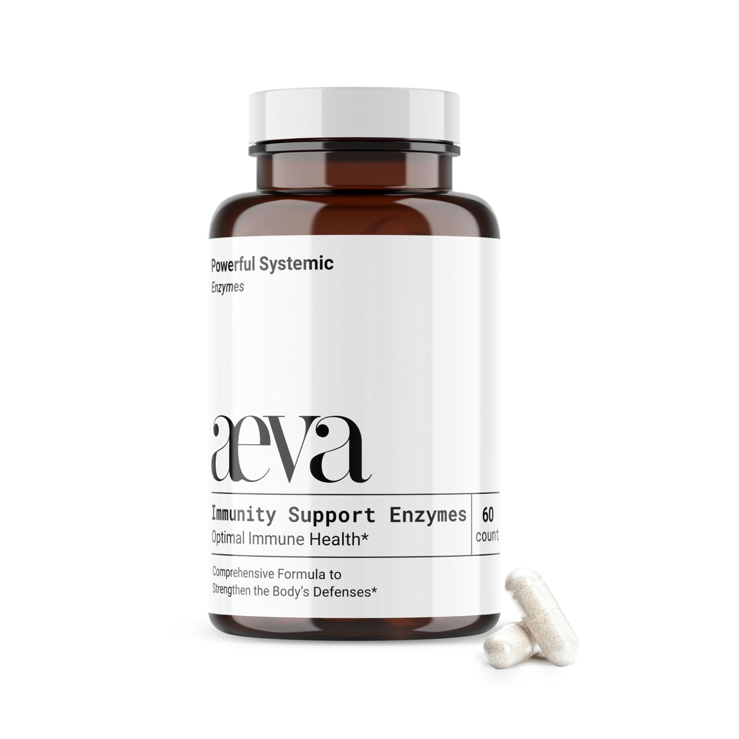 AEVA Immunity Support Enzymes Capsule 60 Count