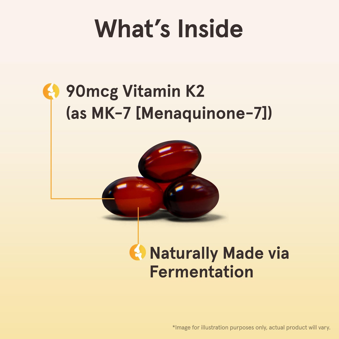 Jarrow Formulas MK-7 90 mcg Bioactive Form of Vitamin K2 Softgels 90