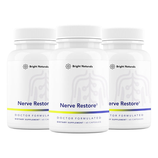 Bright Naturals Nerve Restore, 180 Capsules