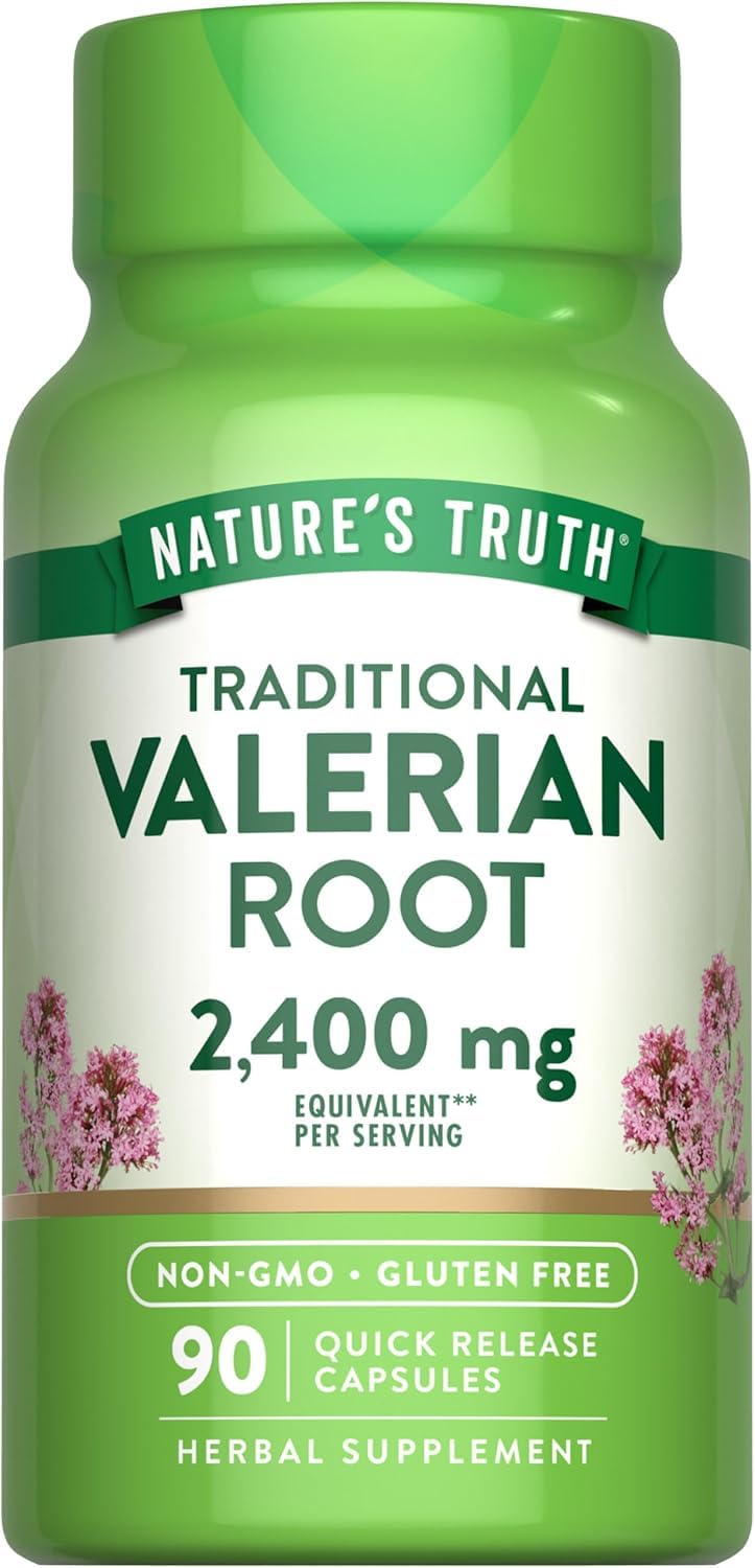 Nature's Truth Valerian Root 1200 mg Supplement Capsules 180