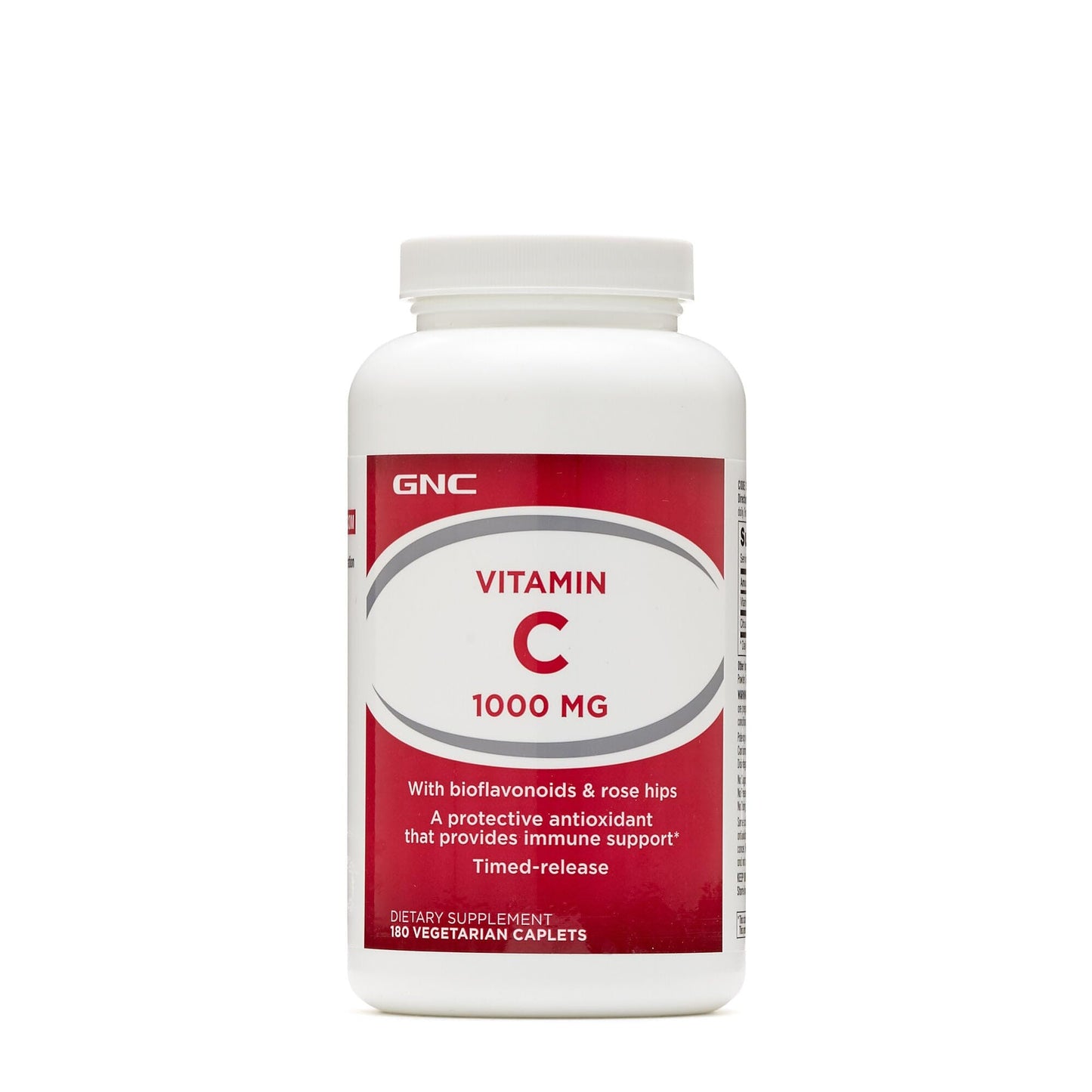 GNC Vitamin C 1000 with Bioflavonoids and Rose Hips Timed Release Tablet 180