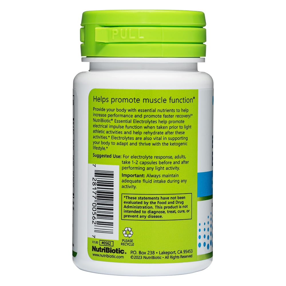 NutriBiotic Essential Electrolytes 30 Capsules