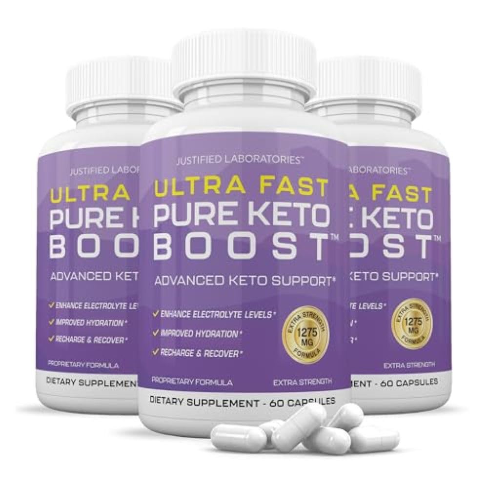 Justified Laboratories Ultra Fast Pure Keto Boost Capsules 60 Capsules