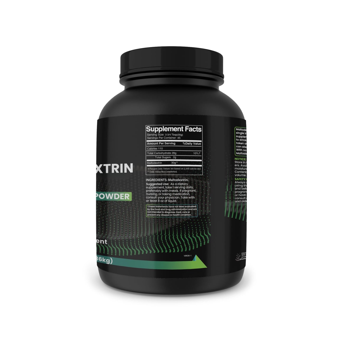 PURE ORIGINAL INGREDIENTS Maltodextrin Powder 48