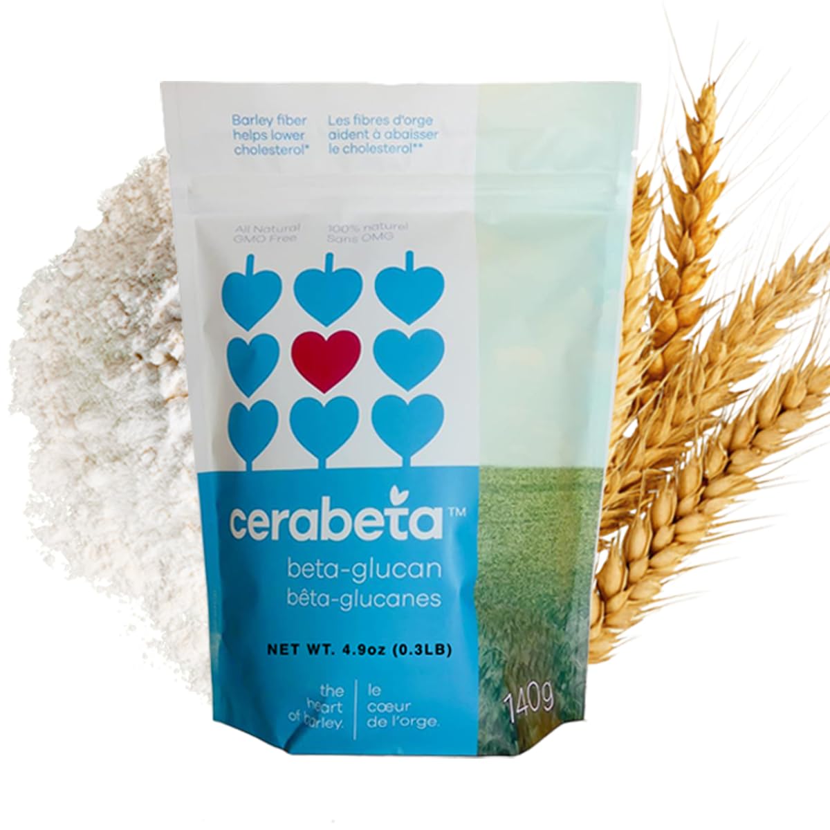Sunny Boy Cerabeta Barley Beta-Glucan Daily Supplement Powder, 4.94 oz