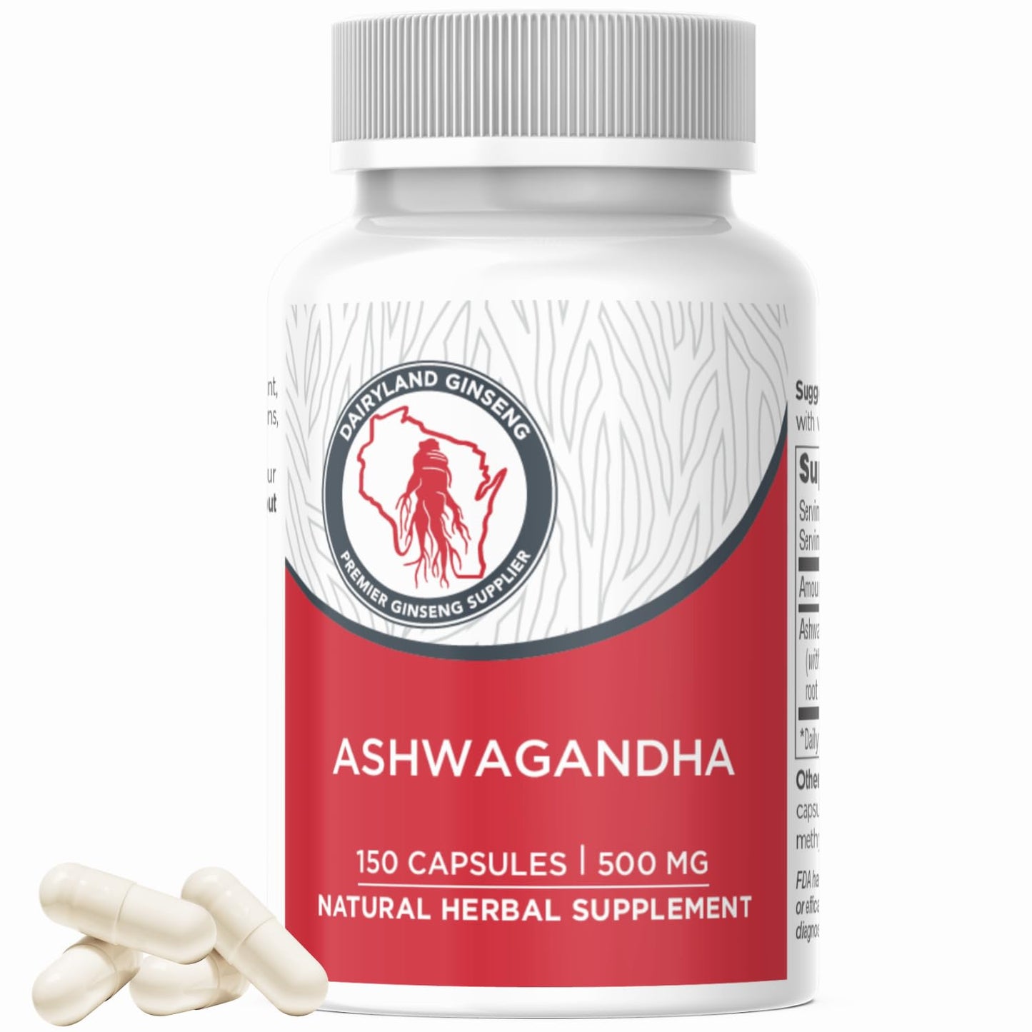 Dairyland Management LLC Ashwagandha 150 Capsules