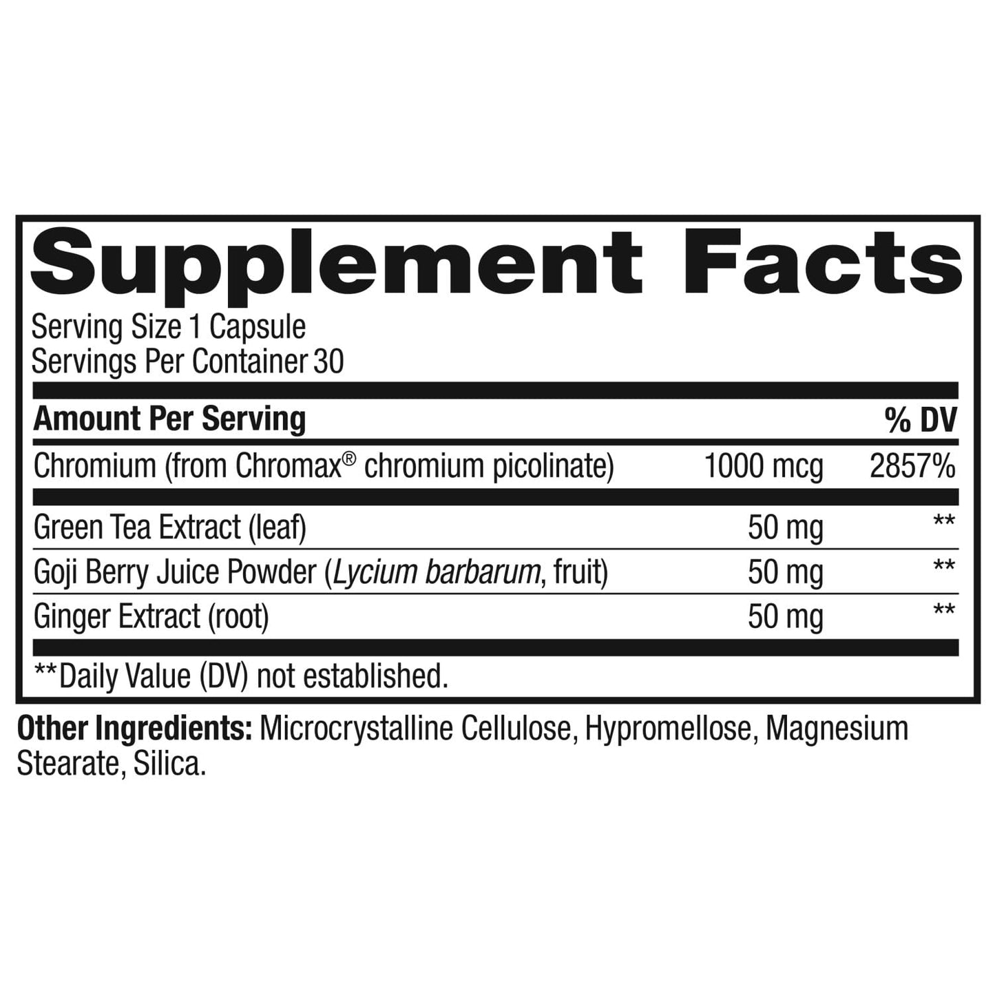 OLLY Combat Cravings, Metabolism & Energy Support Supplement Capsules, 60 Count