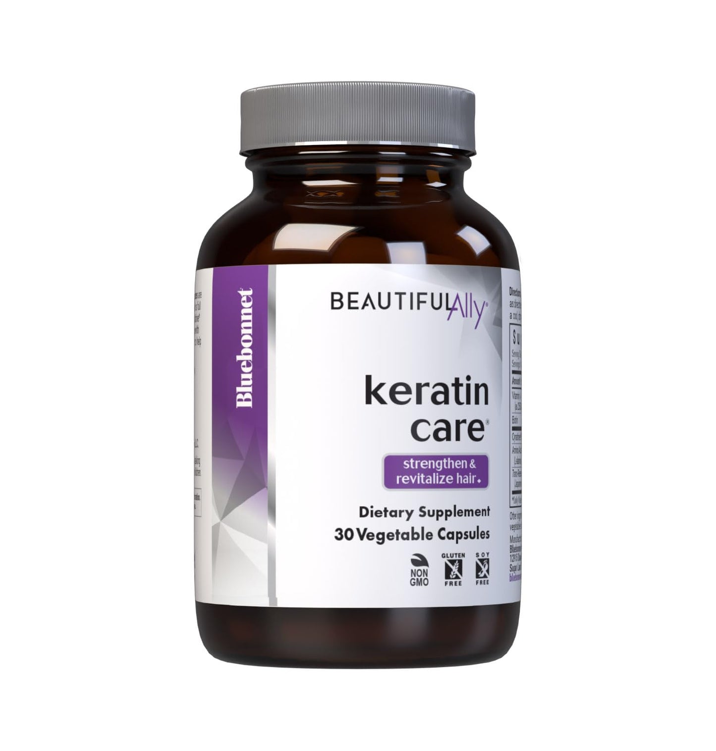 BlueBonnet Beautiful Ally Keratin Care Capsules, 30 Count