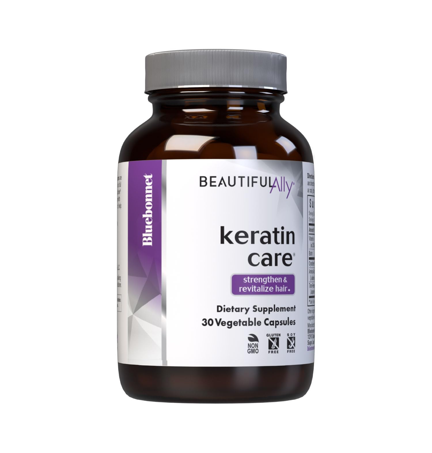 BlueBonnet Beautiful Ally Keratin Care Capsules, 30 Count