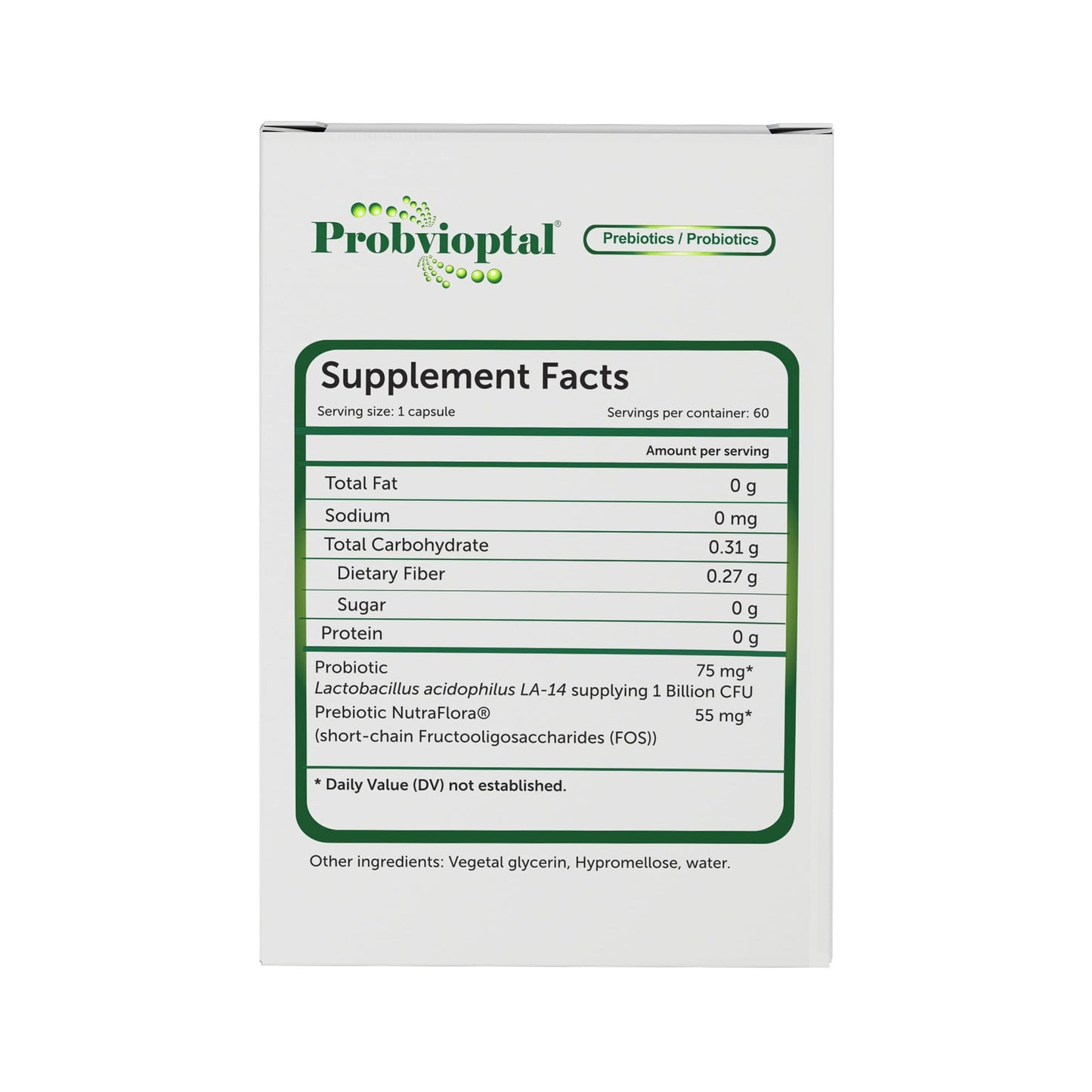 Vivioptal Vitamins Probvioptal 60 Capsules