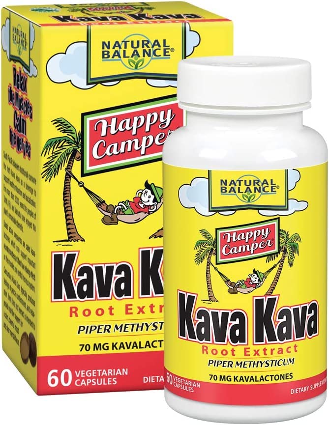Natural Balance Kava Kava Root Extract Capsules 60 Count