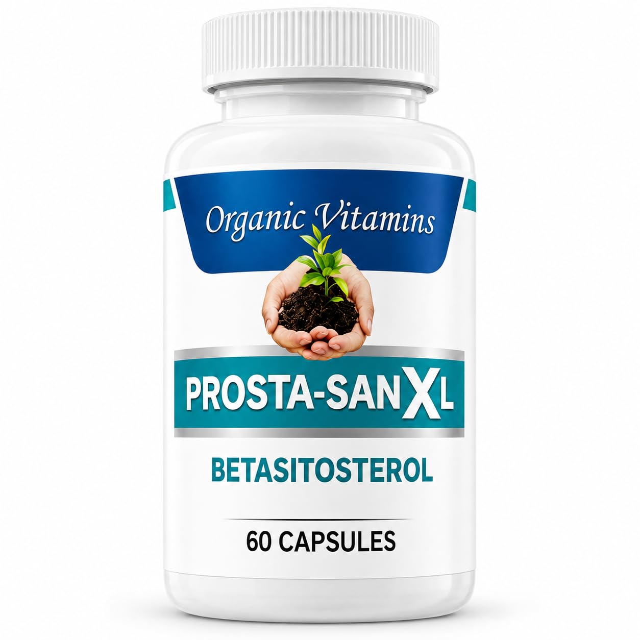 Prosta San XL Beta Sitosterol with Saw Palmetto Men's Wellness Formula Daily Nutritional Support, 60 Capsules