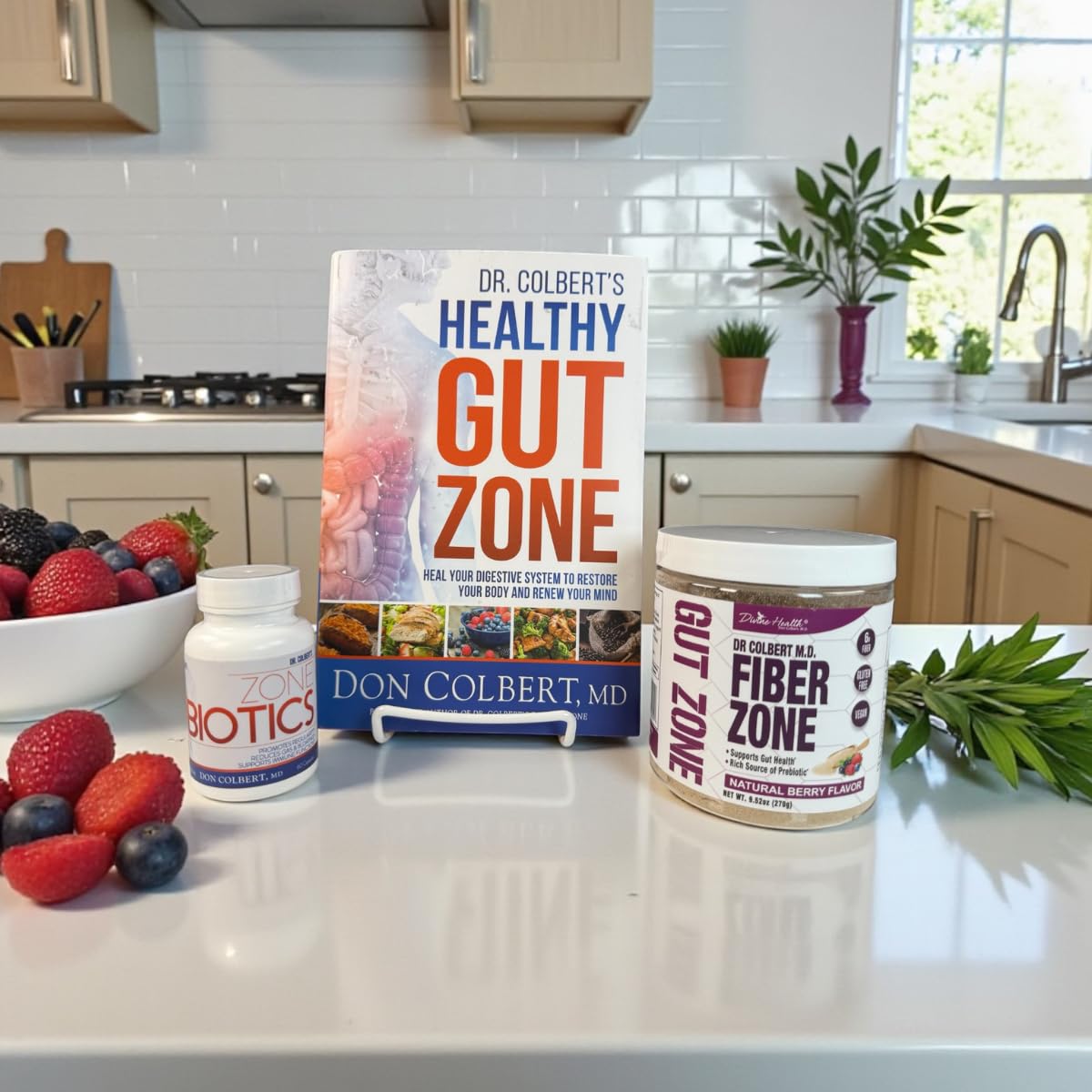 Divine Health Dr. Colbert's Gut Zone Starter Pack Powder 1